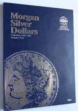 Whitman Morgan Silver Dollars Coin Folder Number 4 1898-1921 Album Book 9085