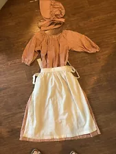 Pioneer Girl Costume/dress Up/Hand made