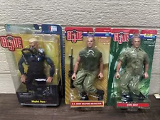 Hasbro~GI Joe ~12 Inch ~Action Figures~Lot Of 3 New