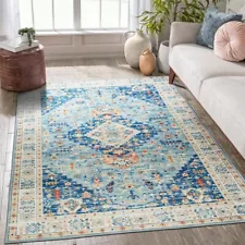 Traditional Oriental Rug Medallion Area Rugs for Living Room Runner 2×3 5×7 8×10