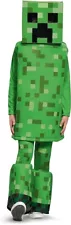 Minecraft Creeper Child Halloween Costume Disguise L 10-12