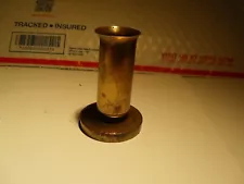 1943 World War WWII MK4 20mm Brass Shell Casing Trench Art Vase