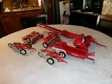 JI Case IH Farm Toy Tru Scale Eska Carter Elevator Baler Drill Disk Spreader