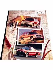 1995 Isuzu Original Car Sales Brochure - Trooper Rodeo and Pickup Truck