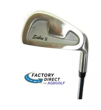 AGXGOLF TALL MENS +2 INCH SABRE #3 IRON wSTIFF FLEX STEEL SHAFT, PLUS SIZE GRIP