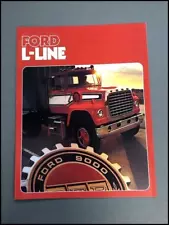 1976 Ford L-Line LNT-8000 LTS-9000 Truck Vintage Sales Brochure Catalog