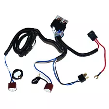 Ceramic H4 Headlight Relay Wiring Harness 2 Headlamp Light Bulb Socket Plugs 7X6 (For: 1986 Chevrolet Sprint ER)