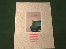 1993 CHEVROLET CHEVY GEO STORM PRIZM METRO TRACKER 12 page Sales Brochure #1041