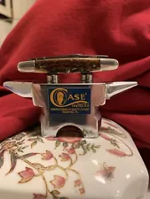 Case XX Double Horn anvil Knife Display 1Lb