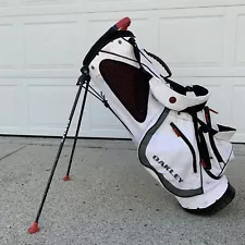 Oakley Red Code Stand 6-Way Golf Bag White