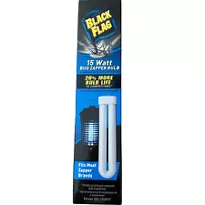 Black Flag 15 Watt Bug Zapper Insect Killer Replacement Bulb, Universal, NEW