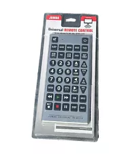 Harbor Freight Jumbo Universal Remote Control TV, VCR, DVD, Combo, Cable New