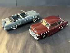 Vintage 1951 Kaiser Fraser Henry J + 1953 Ford Convertible AMT Promo