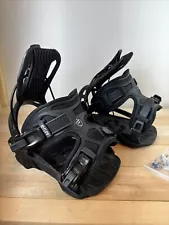 Flow Alpha Snowboard Bindings Men's Large Black Used #2008