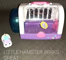 Little Live Pets 1x Hamster 3x Hamster Wheel Cages Play Toys Hamster Works