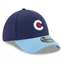 Men's New Era Navy/Light Blue Chicago Cubs 2021 City Connect 39THIRTY Flex Hat