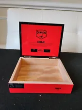 Camacho Corojo Toro Empty Wooden Cigar Box 8⅝x7x2¼