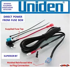 UNIDEN R4/R3 and R1 Radar Detector - Direct Power Cord from Fuse Box (DP-UND)