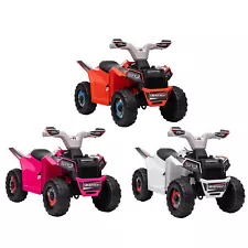 Kids ATV Quad Car, 6V Four-Wheeler w/ Forward Backward