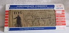 CONFEDERATE CURRENCY UNIQUE REPLICAS OF THE ORIGINAL CURRENCY SET"B"