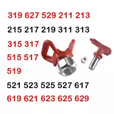 Airless Spray Gun Tips Red Paint Sprayer For Titan Wagner Sprayer Gray