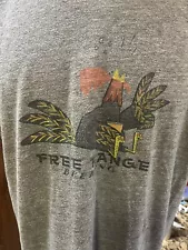 Free range Brewery Beer Charlotte NC Gray Med T Shirt