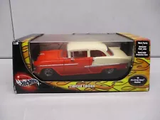 100% Hot Wheels 1955 Pro Street Chevy Modified 1/18