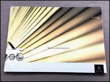 2005 Mercedes Benz 40-page Car Sales Brochure - E320 E55 AMG SL500 S600 CLK