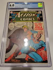 ACTION COMICS #376 1969 CGC 6.0 Superman VINTAGE Silver Age DC FLASH SALE!