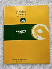 John Deere OM-N159595 Issue 13. 1010 Series Drawn Field Cultivators Operator Man