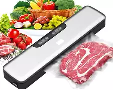 Aoresac Food Vacuum Sealer Machine for Food Saver Automatic Air Sealing System