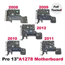 A1278 Motherboard For MacBook Pro 13" A1278 Logic Board 2008 2009 2010 2011 2012