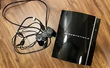 New ListingSony PlayStation 3 Console And Controller - Black Fat Mod# CECHL01