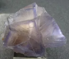 Fluorite, zoned cubic crystals, Pakistan - Mineral Specimen for Sale