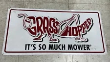 Grasshopper Mowers Sign