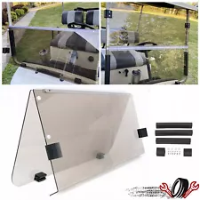 Tinted Folding Windshield For Yamaha G14 G16 G19 1995-2003 Golf Cart Windscreen