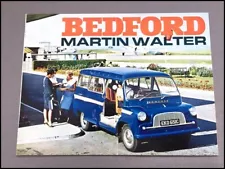 1967 1968 Bedford Martin Walter Van Truck 12-page Vintage Sales Brochure Catalog