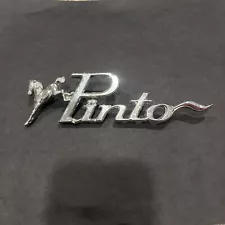 Vintage Pinto Emblem Badge for Ford Car 1971, 72, 73 with posts