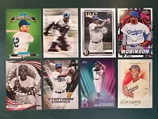 JACKIE ROBINSON - Lot of (8) DIFFERENT CARDS - Topps 2019-2022 DODGERS