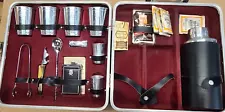 Vintage The Original Travl Bar by Ever Wear Portable Bar Kit Travel Set Nice