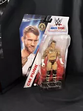 CM Punk - Chase Figure WWE Main Event Series 150 Mattel Basic