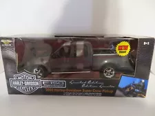 American Muscle Ertl Harley-Davidson Ford F-150 Super Crew Pickup Truck 1:18 MIB