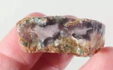 Purple Passion Agate lapidary 27 Gr. rough lot Z8 .99¢ Start