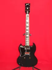 Gibson 2017 USA Black SG Standard HP High Performance Left Handed Body & Neck