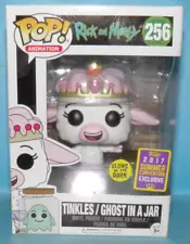 Funko Pop! Animation Rick & Morty Tinkles Ghost in Jar #256 2017 Summer Con Excl