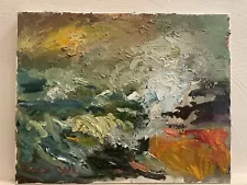 Modern Antique Impressionist Nautical Seascape - Oil On Canvas BVC 2024 Art