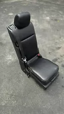 2015-2024 FORD F150 Black Leather Jump Seat Jumpseat Center Console