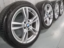 Genuine Bmw 3 4 Series 18” 400 M Sport Alloy Wheels & Tyres F30 31 32 E90