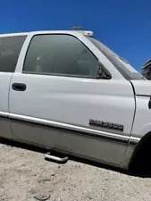 94-02 Dodge Ram SINGLE CAB 2 DOOR Right Front Passenger Door 2 Tone White/Gray