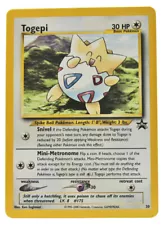 Togepi #30 Black Star Promo WOTC Pokemon Card NM+ w/eBay Shipping